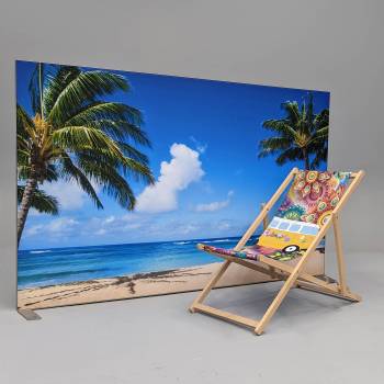 Akustinen lattiasermi sekä lepotuoli