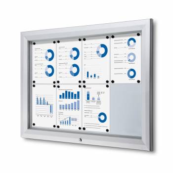 Ilmoitustaulu / infotaulu / ilmoitustaulukaappi