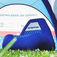 Inflatable outdoor seat