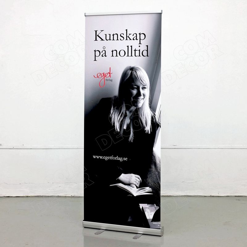 Affordable roll-up stand