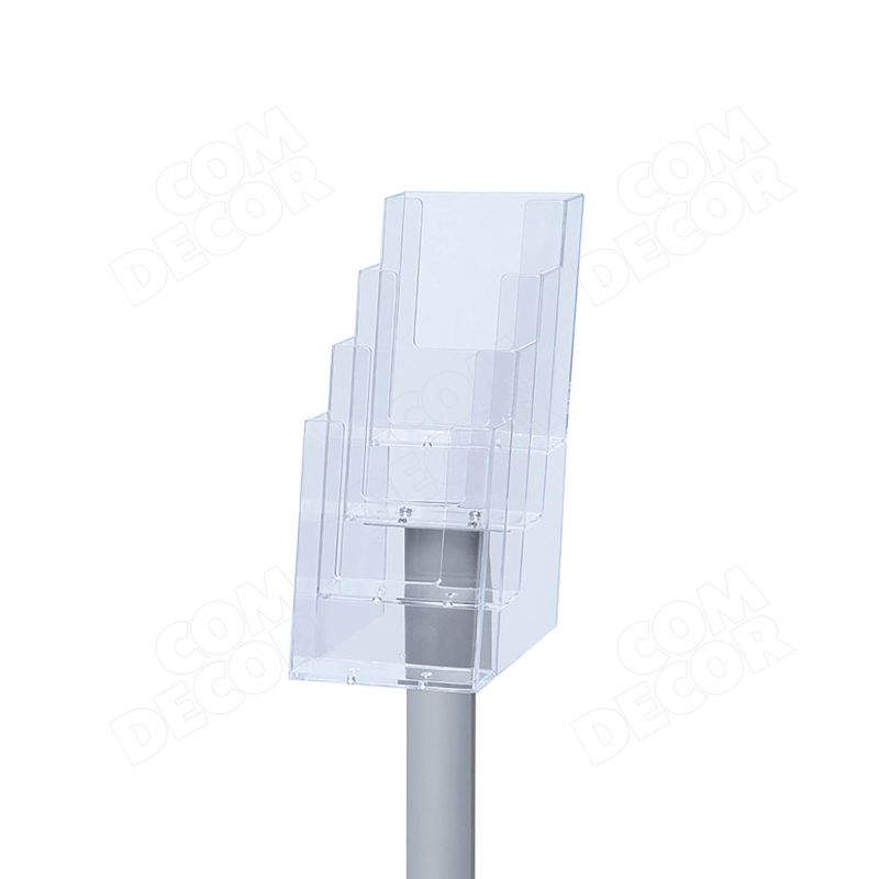 Leaflet holder for DL/A65 flyers