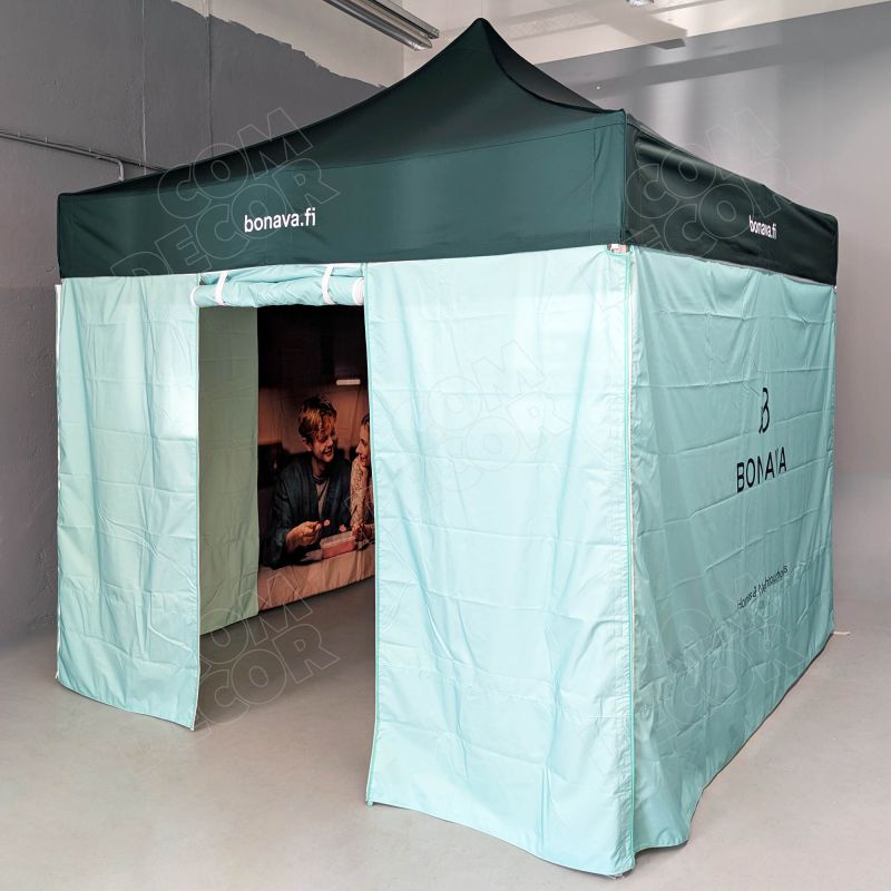 Pop up tent / racing tent / service tent